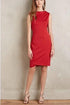 Gazelle Open Back Dress- Red Rooster